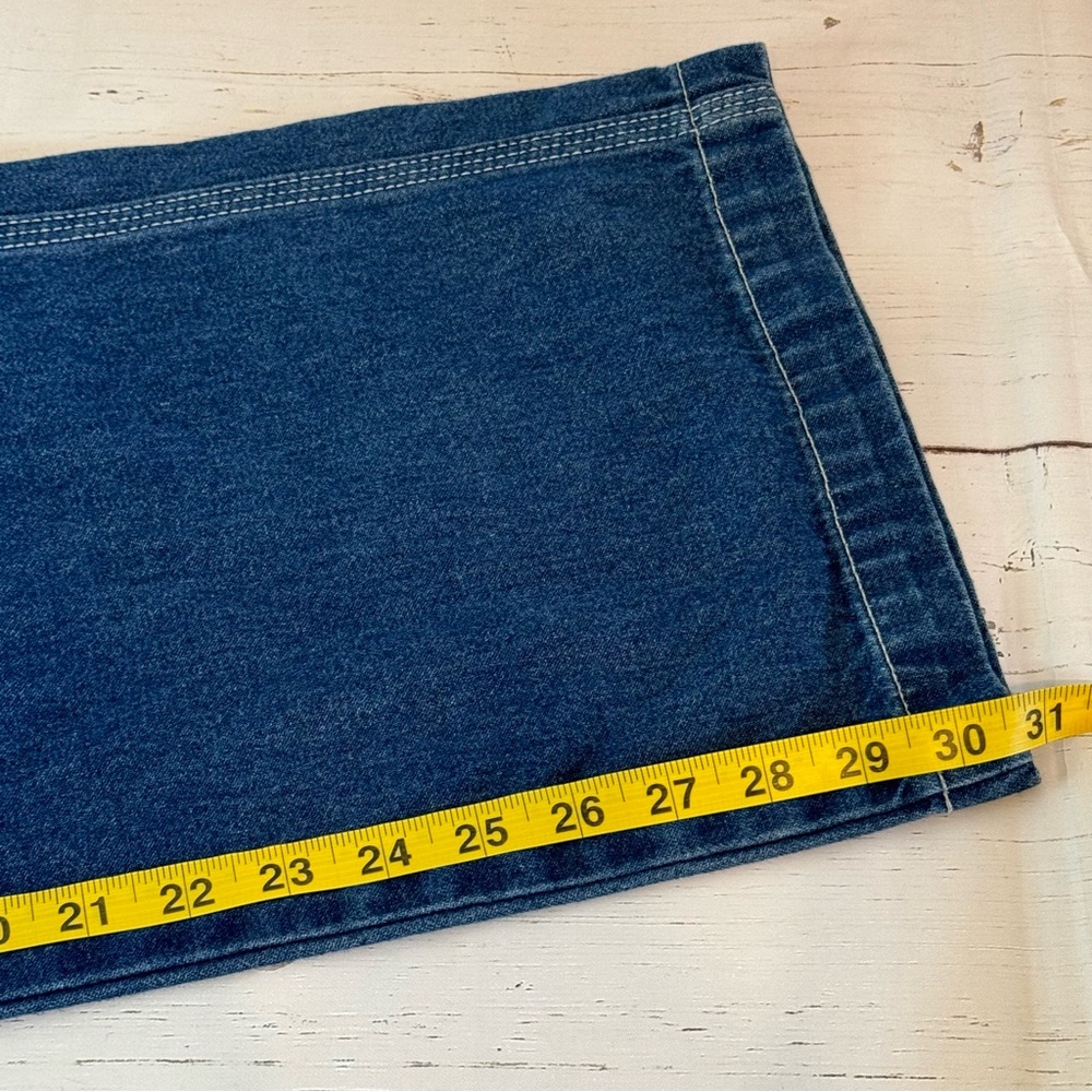 Reformation Max Jeans Indio Wash Cargo Wide Leg Denim Size 27 - Picture 10 of 16